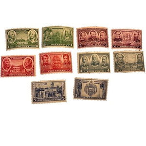 Vintage US Navy Commemorative Postage Stamps 1936 1937